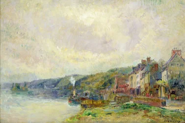 Die Seine bei Croisset (Seine-Maritime)